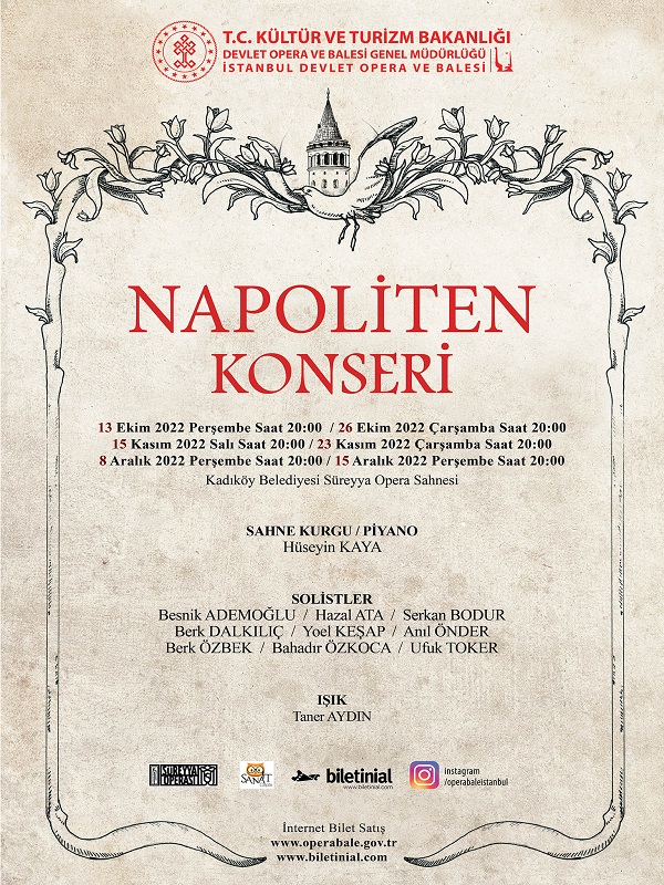 Napoliten Konseri İstanbul DOB