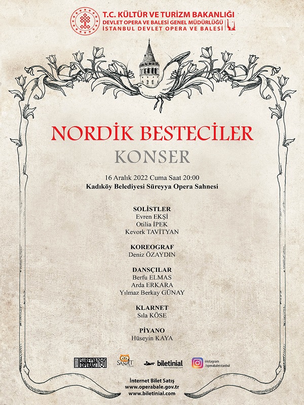 Nordik Besteciler Konseri - İstanbul DOB