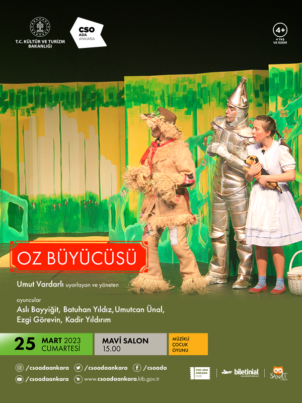 Oz Büyücüsü - Müzikli Çocuk Oyunu