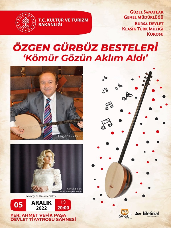 Özgen Gürbüz Besteleri - Bursa Devlet Klasik Türk Müziği Korosu