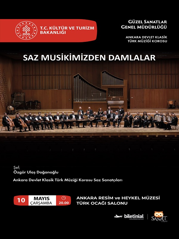Saz Musikimizden Damlalar - Ankara Devlet Klasik Türk Müziği Korosu