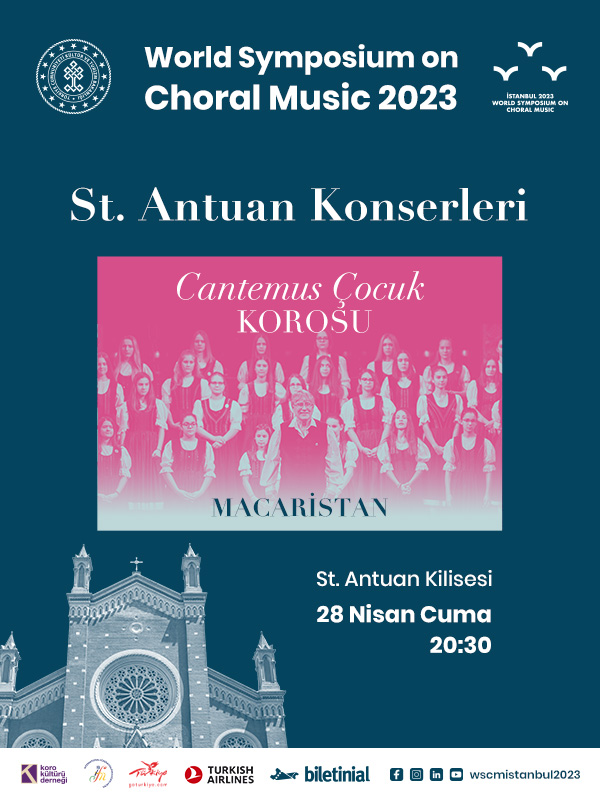 St. Antuan Konserleri -  Cantemus Çocuk Korosu