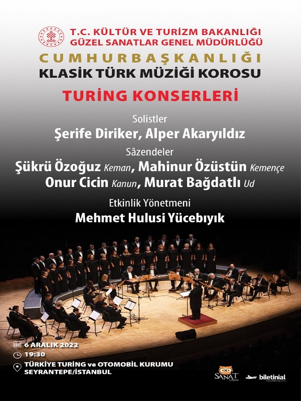 Turing Konserleri - Cumhurbaşkanlığı Klasik Türk Müziği Korosu