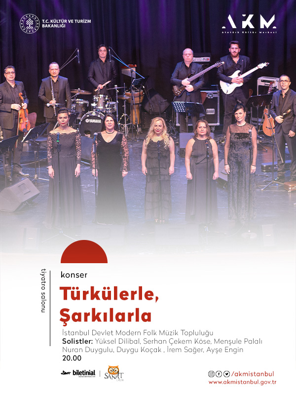 Türkülerle, Şarkılarla - İstanbul Devlet Modern Folk Müzik Topluluğu