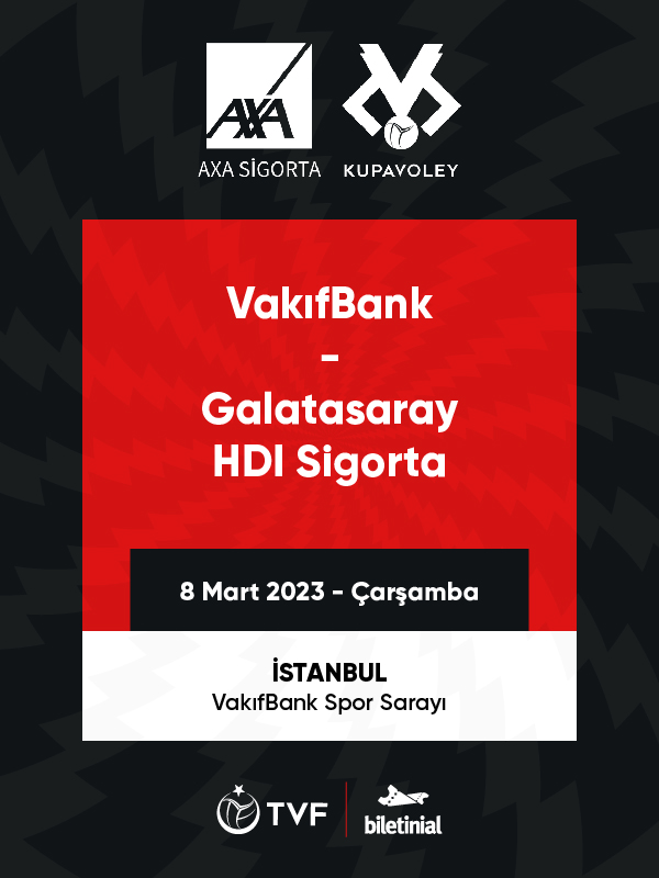 Vakıfbank - Galatasaray HDI Sigorta (K) 8Mart